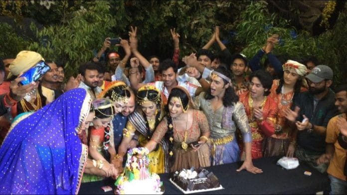 100 Episodes celebration For Siddharth Kumar Tewary&#8217;s RadhaKrishn 