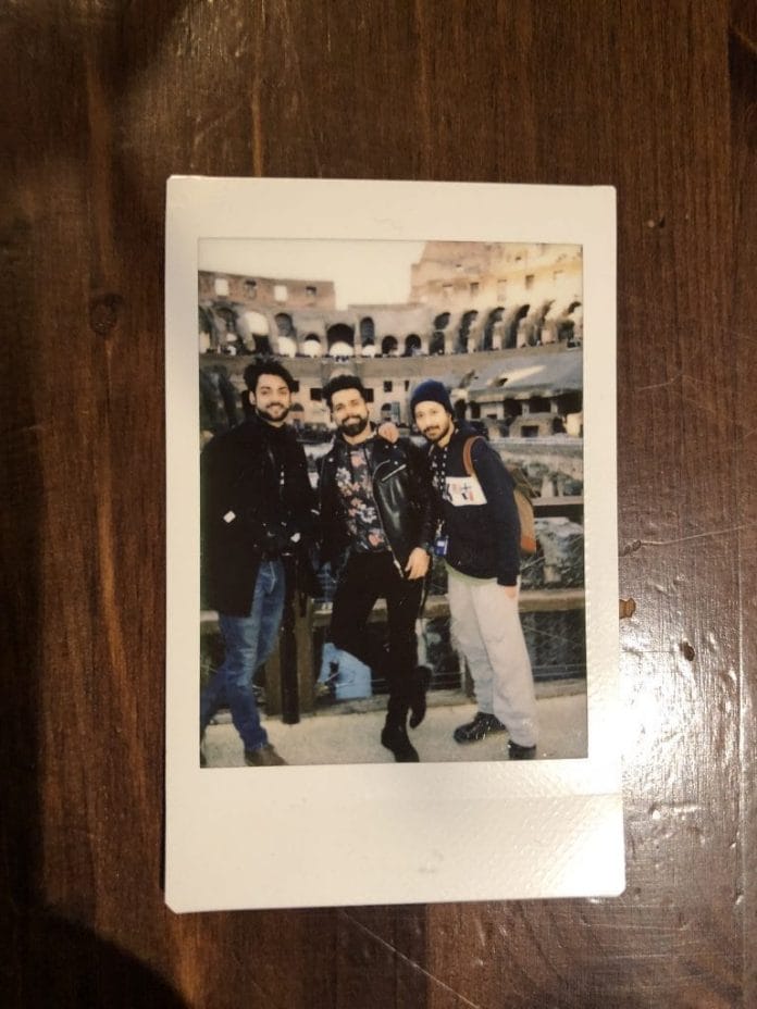 Rithvik goes old school sans his phone on his Roman getaway!