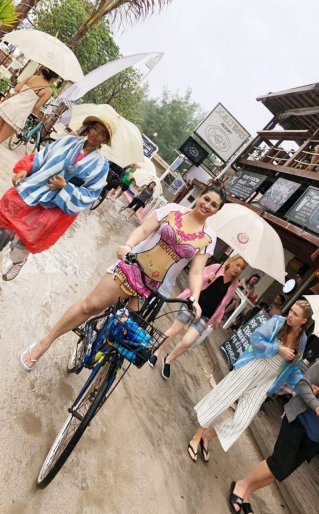 Vahbiz Dorabjee has an adventurous holiday in Bali