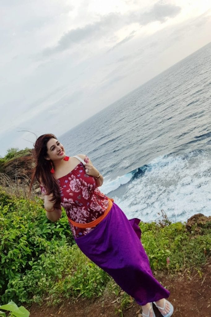 Vahbiz Dorabjee has an adventurous holiday in Bali