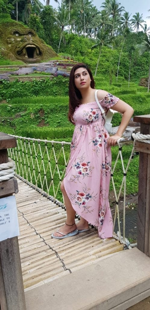 Vahbiz Dorabjee has an adventurous holiday in Bali