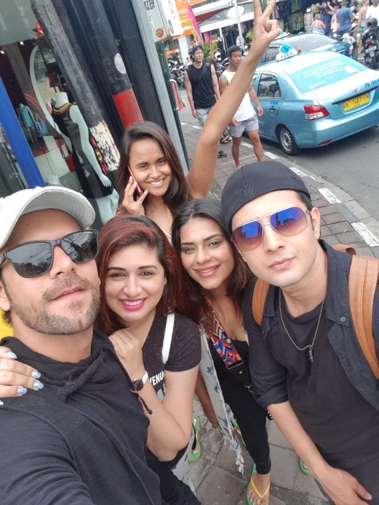 Vahbiz Dorabjee has an adventurous holiday in Bali