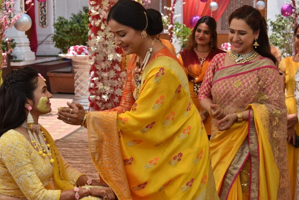 Ketki&#8217;s Haldi ceremony in Rajan Shahi&#8217;s  Ye Risthe Hai Pyar Ke!