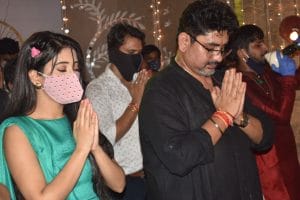 Rajan Shahi along with the cast of his four shows celebrates Bappa&#8217;s arrival!