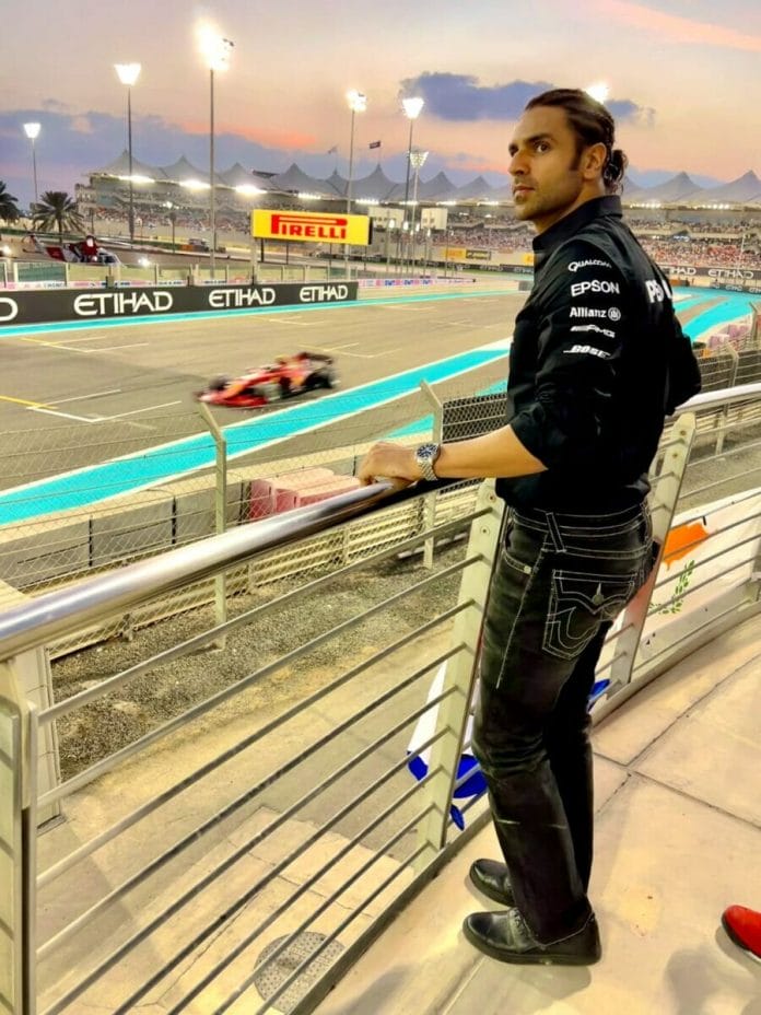 Vivek Dahiya and Divyanka represent India in the F1 Finals in Abu Dhabi