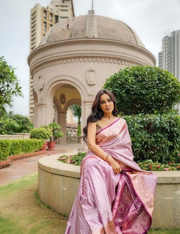 Surbhi Jyoti has a fantastic sari selection.