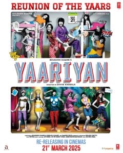 Divya Khossla’s Directorial Debut Film Yaariyan Re-releases in Theatres Today, Actress Expresses Excitement Divya Khossla’s Directorial Debut Film Yaariyan Re-releases in Theatres Today, Actress Expresses Excitement