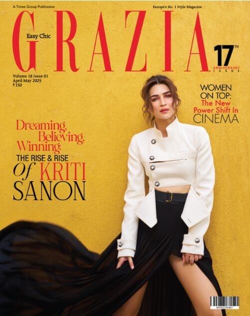 Grazia India’s April Cover Star Kriti Sanon on finding her place in the industry and producing films that matter