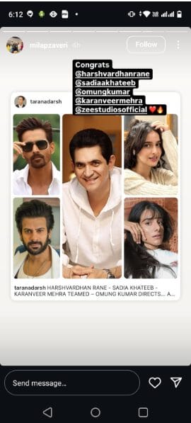 Karan Veer Mehra’s Bollywood Leap Helmed By Omung Kumar Draws Applause from Shilpa Shirodkar, Chum Darang, Milap Zaveri and more