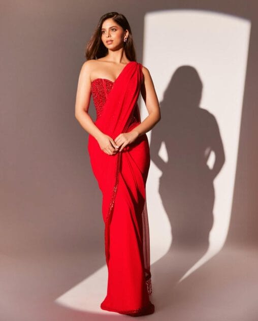From Suhana Khan to Pashmina Roshan – Bollywood Divas Who Slayed in Red Sarees