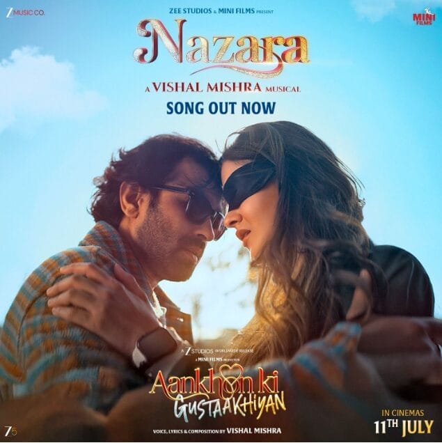 Aankhon Ki Gustaakhiyan Song Nazara Out! Get Ready to Feel the Innocence of Love All Over Again with Vikrant Massey and Shanaya Kapoor in Vishal Mishra’s Soulful Voice