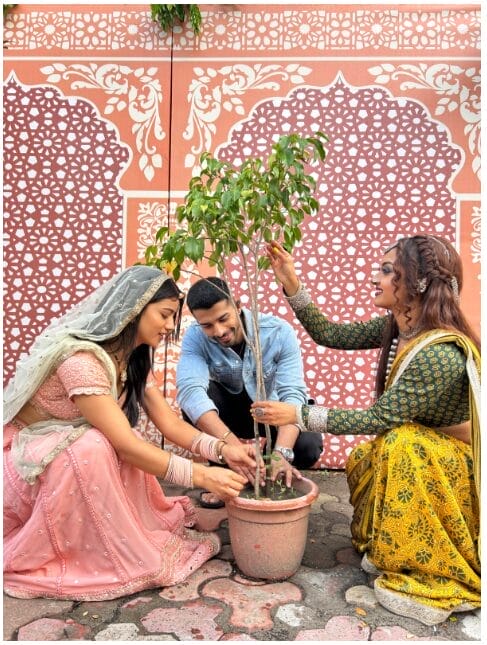 The Cast of Shemaroo Umang’s Badi Haveli Ki Chhoti Thakurain Plants a Greener Tomorrow on World Environment Day