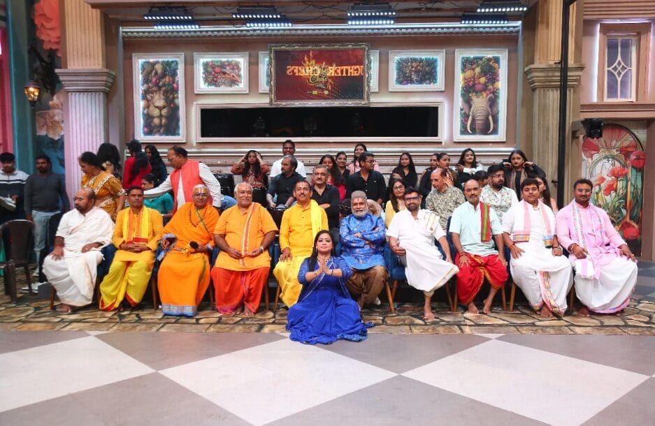 Revered Pandits from across India unite to bless ‘Laughter Chefs’ on the occasion of Guru Purnima