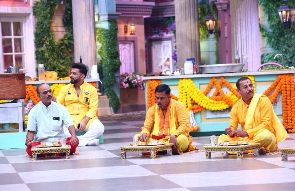 Revered Pandits from across India unite to bless ‘Laughter Chefs’ on the occasion of Guru Purnima