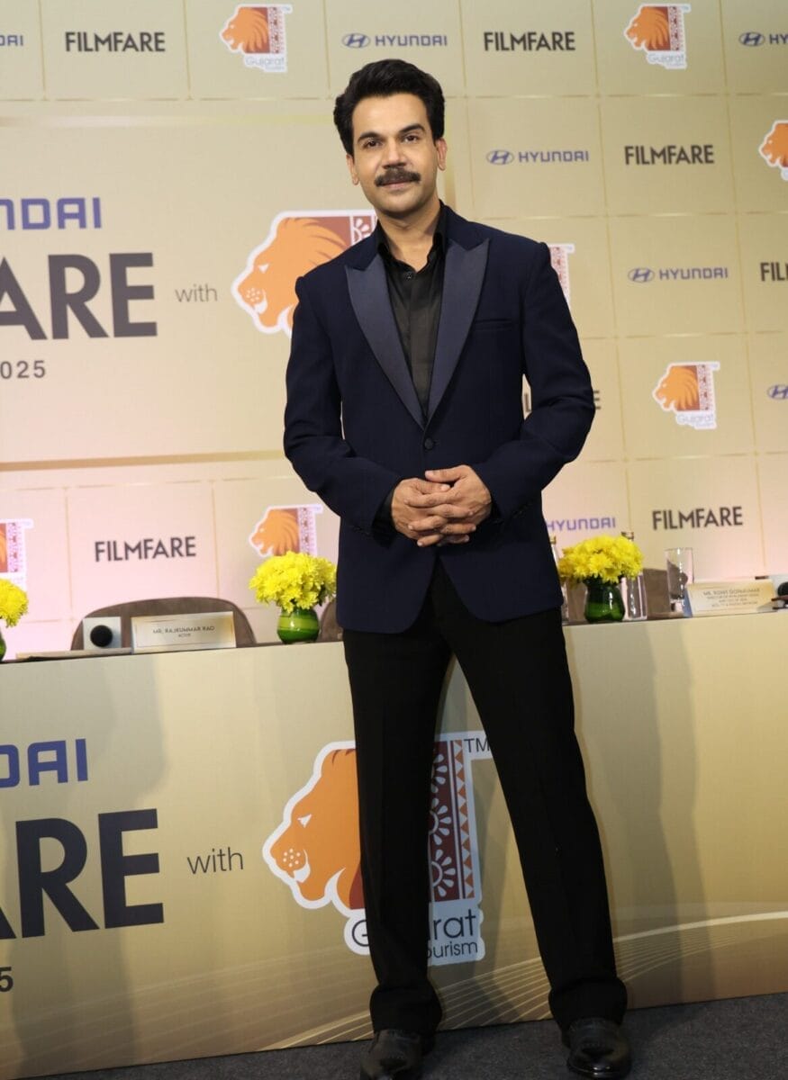 70th Hyundai Filmfare Awards 2025 with Gujarat Tourism Press Conference: Artist line up revealed, Technical and Writing Category winners announced by Rajkummar Rao and Tamannaah Bhatia