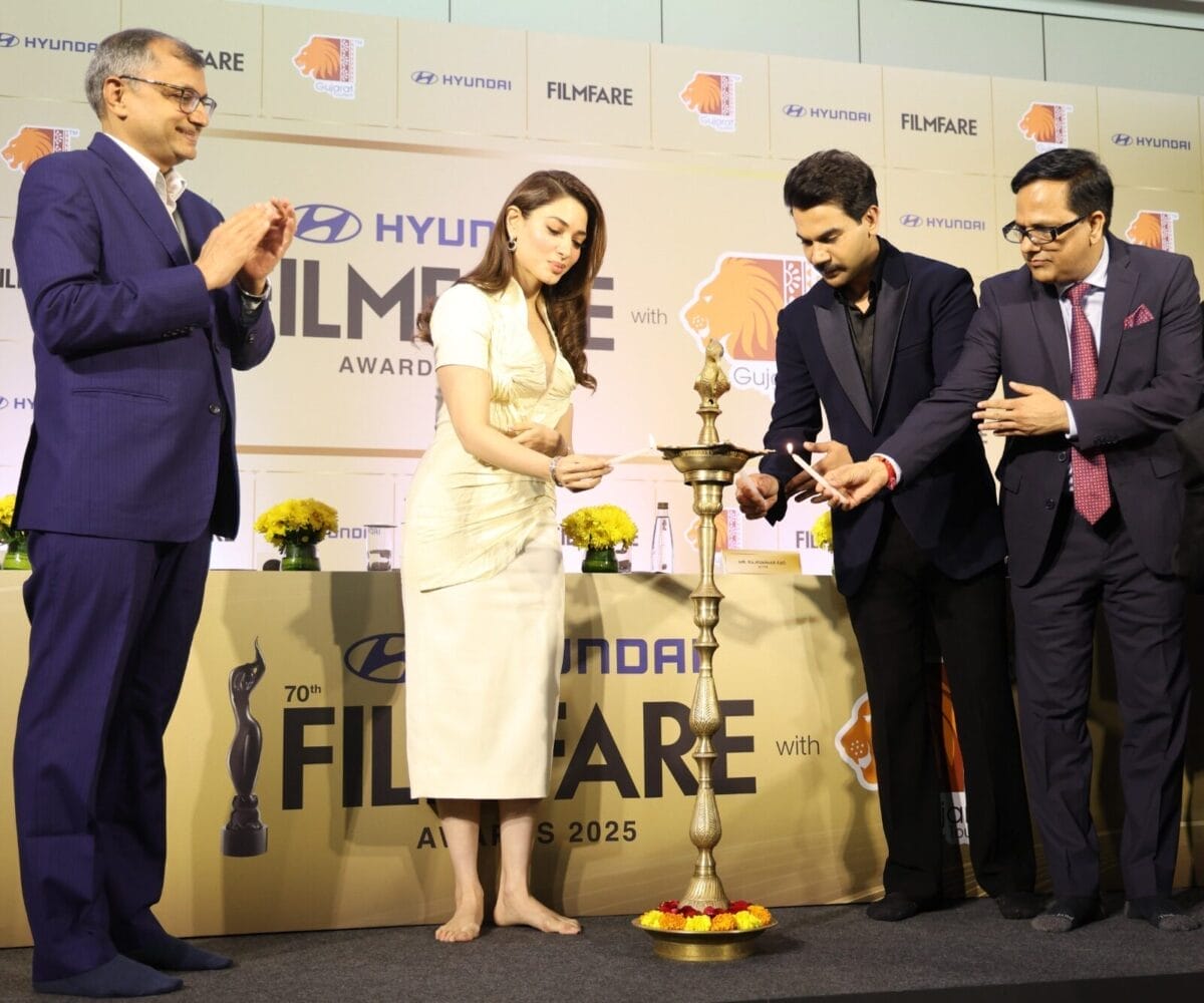 70th Hyundai Filmfare Awards 2025 with Gujarat Tourism Press Conference: Artist line up revealed, Technical and Writing Category winners announced by Rajkummar Rao and Tamannaah Bhatia