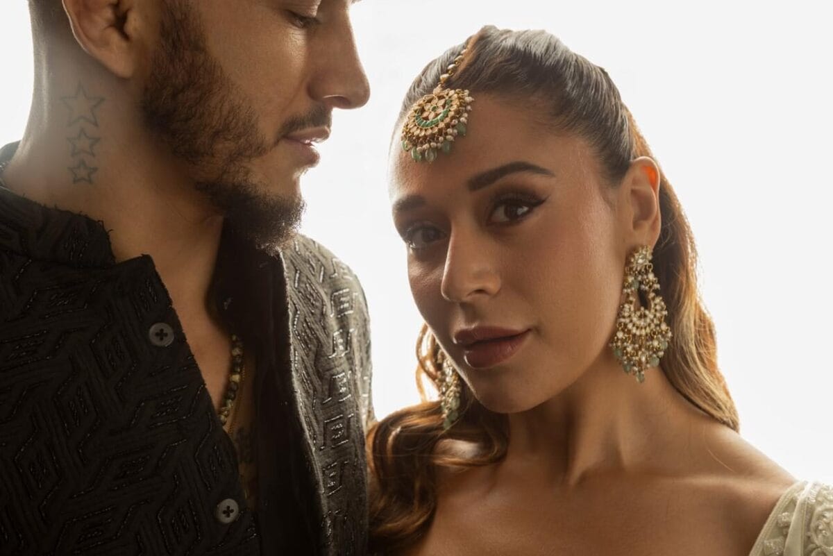 Diwali’s Best Dressed: Krishna Shroff Steals the Show in Ethereal Ivory Lehenga Alongside Partner Abdul Azim Badakhshi’s Dapper Black Sherwani