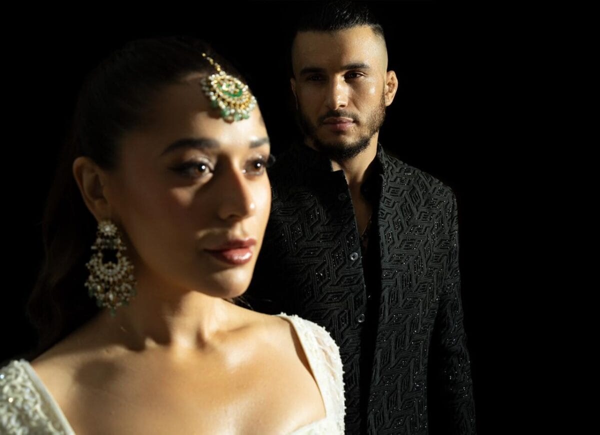 Diwali’s Best Dressed: Krishna Shroff Steals the Show in Ethereal Ivory Lehenga Alongside Partner Abdul Azim Badakhshi’s Dapper Black Sherwani